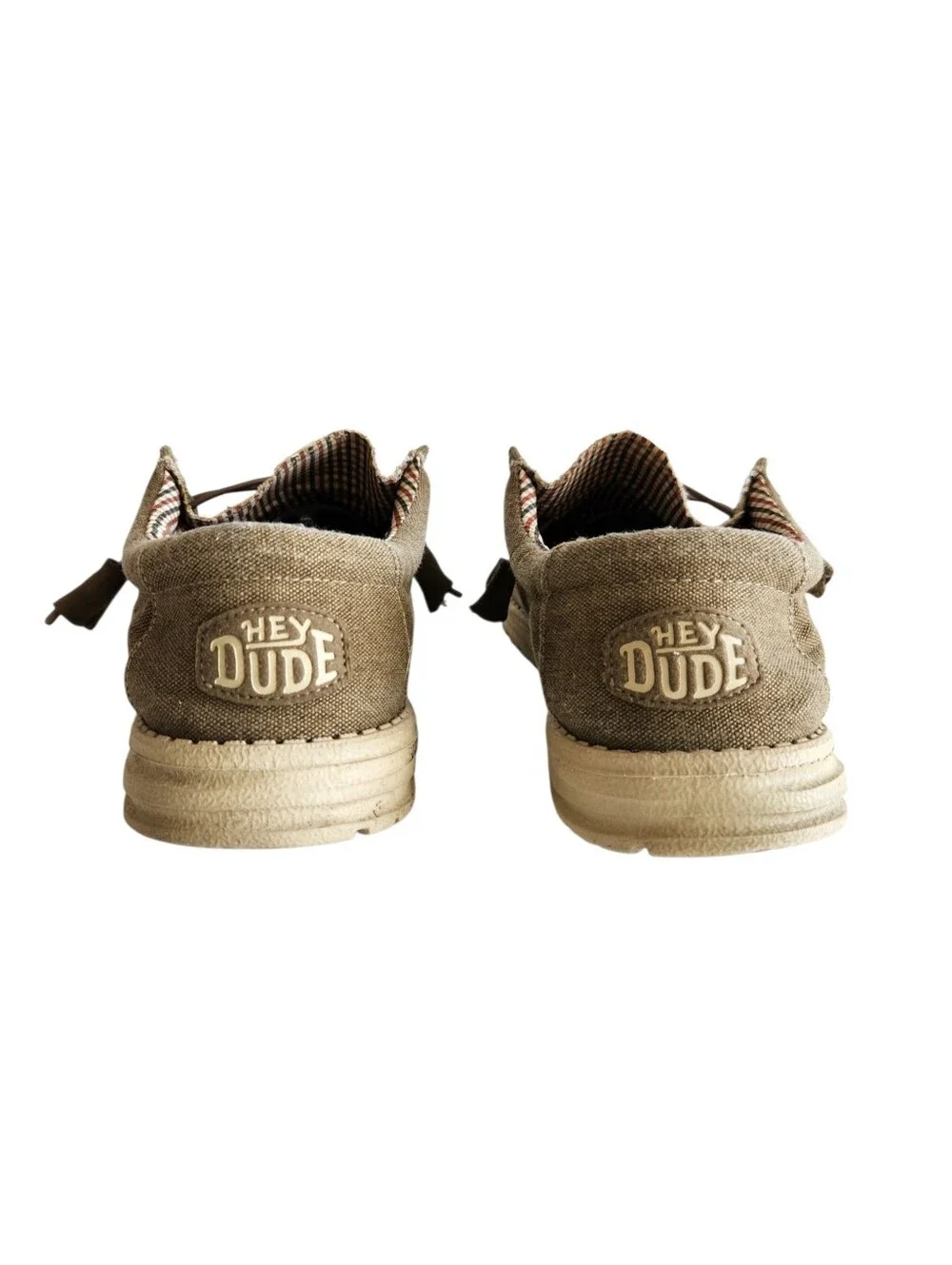 Hey Dude Wally Slip On Canvas Boat Shoe Men's Size 10